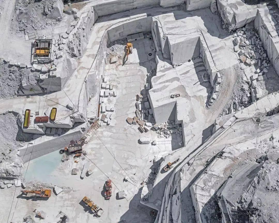 Aerial view of our granite quarry